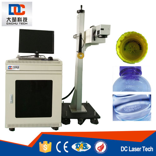 10W 30W CO2 Laser Marking Machine for Plastic Drink Bottle Beverage Bottle