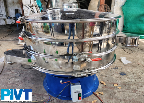 Simple And Economical Circular Vibro Sifter Capacity: 500 - 1500 Kg/Hr