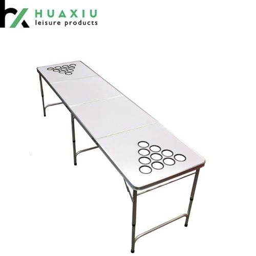 Latest Design Custom Design Beer Pong Table with Holes