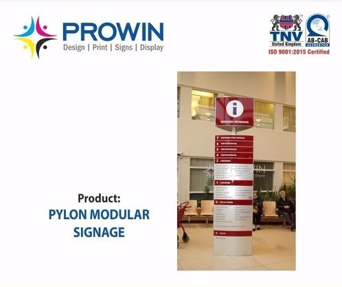 Pylon Modular Signage By Prowin Sign N Display