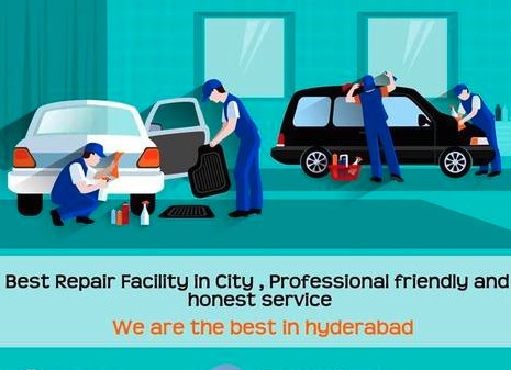 Car and Bike Online Repair Services By Mustafa Parking Shed