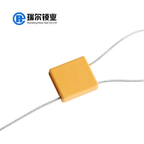 Security cable seal for transportation