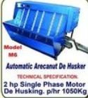 M2 Automatic Arecanut De Husker Application: Industrial Use