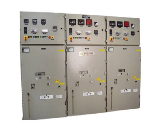 Polished Metal Body Floor Mounted 33kv Electrical Vcb Panel For Industrial