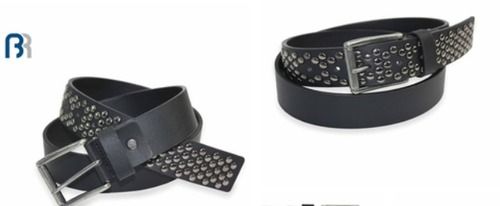 Mens Rivets PU Belt