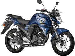 Power Bike (Yamaha Fzs Fi) - Top Speed 115A Km/H Engine Power 12.2A Bhp Fuel Tank 13A L Weight 136A Kg Colour Dark Matt Blue - Product Type: Two Wheeler