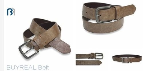 Mens Hand Stitching PU Belt