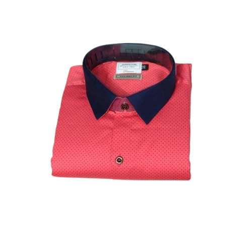 Mens Full Sleeves Straight Collar Club Wear Shirts