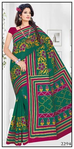 Fashionable Cotton Saree For Ladies