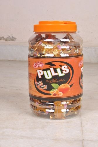 Pulls Orange Flavoured Candy