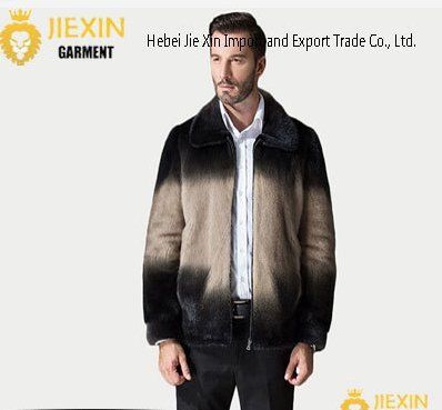 Winter Mens Faux Fur Coat Jacket