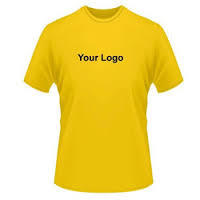 Cotton Short Sleeves Promotional T Shirt With Custom Company Logo