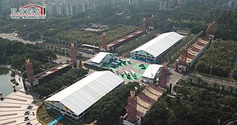 30m Width Exhibition Tent