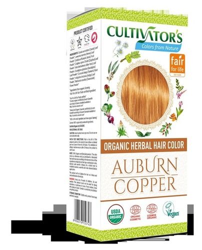Auburn Copper Organic Herbal Hair Color