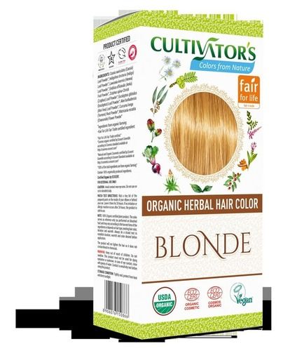 Blonde Organic Herbal Hair Color