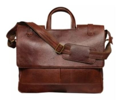 Leather Messenger Bag