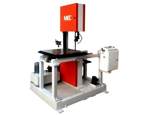 Vertical Band Saw Machine Inbuilt With Plc System BladeÂ Size: 4000 X 34