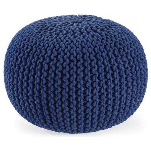 Knitted Pouf