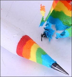 Rainbow Seed Pencils