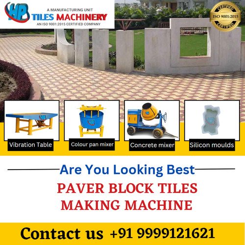 Concrete Tile Making Machine