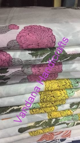 Hand Block Printed Fabrics