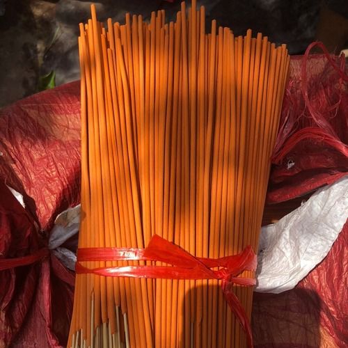 Mosquito Killing Agarbatti - 12 Inch Orange, 40 kg Corrugated Boxes | Long-Lasting Fragrance, Effective Against Ants, Beetles, Flies, and Bees