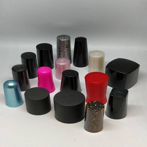 Plastic Nail Polish Bottle Cap - Soft Opaque Plastic, 13MM to 15MM Size, All Colors Available | Fine Finish, Durable Design