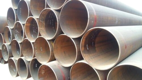 API 5L ERW Pipes - Carbon Steel, Size Ranges 2" - 72", Black Color | Non-Alloy, Suitable for Fluid, Gas, and Hydraulic Applications, Electric Resistance Welded