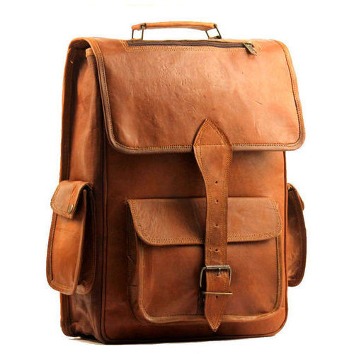 Handmade Vintage Leather Backpack