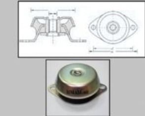  मेटैलिक एंटी वाइब्रेशन माउंट्स 