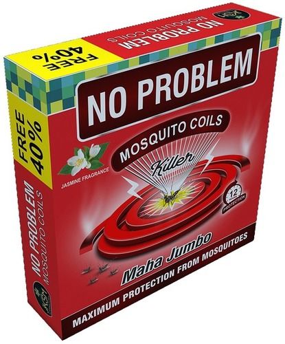 No Problem Maha Jumbo Mosquito Coil Duration: 14 Days