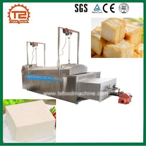 Automatic Fryer Line System Tofu Frying Machine Height: 1835 Millimeter (Mm)