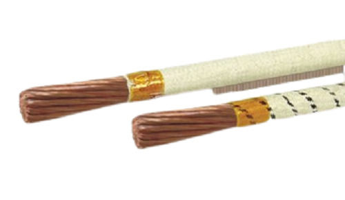 Cotton Covered Copper Strips And Wires