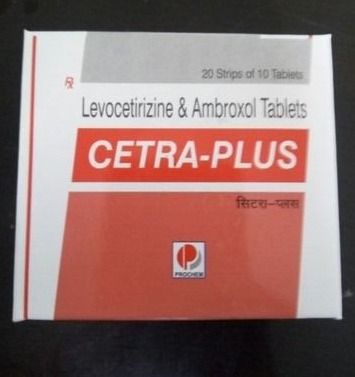 Cetra Plus Levocetirizine And Ambroxol Tablets