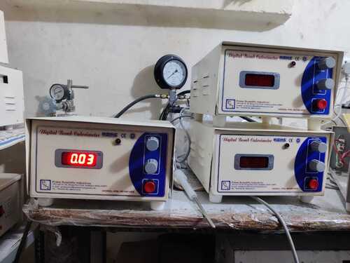 Digital Bomb Calorimeter - Application: Laboratory