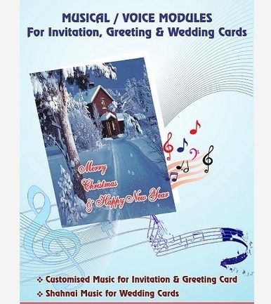 Musical Customised Sound Modules For Greeting Cards