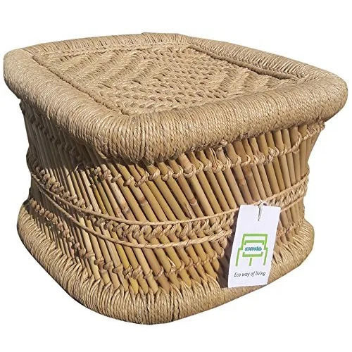 Bamboo Handicraft Sitting Stool - Application: Indoor/Outdoor