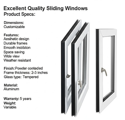 Excellent Quality Sliding Windows