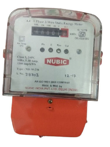 High Performance 99% Accuracy Wall Mounted Electronic Energy Meter Accuracy: 99  %