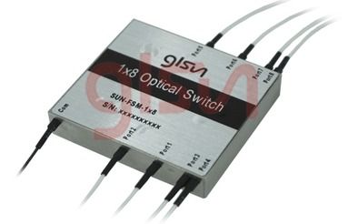 Low Insertion Loss 1x8 Fiber Optical Switch