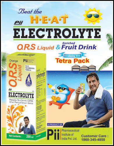 Ready To Drink PII Electrolyte ORS