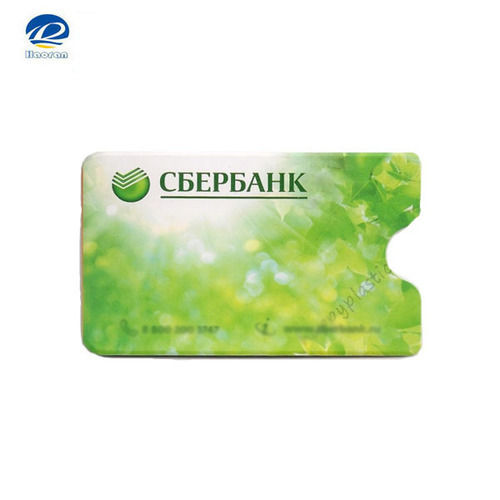 Pvc Plastic Bank Card Holder