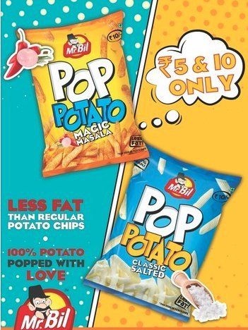 Mr. Bil Pop Potato Snacks