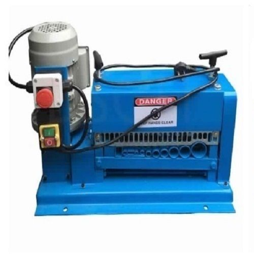 Blue Automatic Scrap Wire Stripping Machine Sa-038M