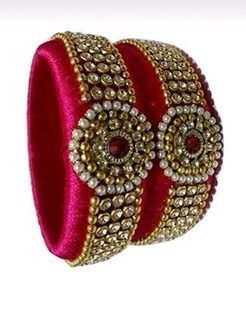 Silk Thread Kada Bangles