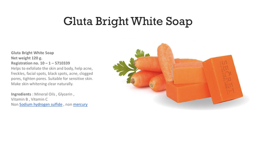 Gluta Bright White Soap By N.R.P.Intertrade