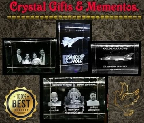 Customized Crystal Cube Gifts