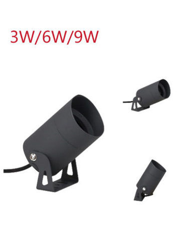 9W LED Outdoor Narrow Beam Spot Lamp 5 degrees IP65