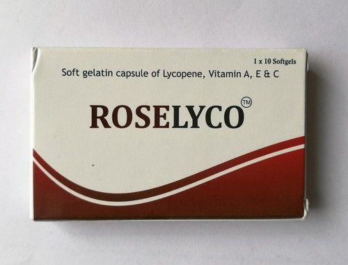  Roselyco विटामिन A E और C सॉफ्टजेल कैप्सूल