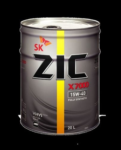 Zic X7000 15W40 Ci4 Synthetic Engine Oil Ash %: 0.55